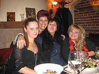 Yoga fusion girls' party. Нова година 2013